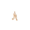 Script M Charm - Script M Charm -- Ariel Gordon Jewelry