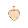 Roped Heart Charm - Roped Heart Charm -- Ariel Gordon Jewelry