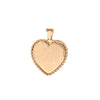 Roped Heart Charm - Roped Heart Charm -- Ariel Gordon Jewelry