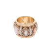 Cameo Eternity Ring - Cameo Eternity Ring -- Ariel Gordon Jewelry