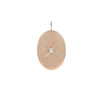 Oval Diamond Pendant - Oval Diamond Pendant -- Ariel Gordon Jewelry