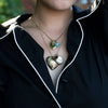 Roped Heart Charm - Roped Heart Charm -- Ariel Gordon Jewelry
