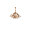 Pearl Fan Charm - Pearl Fan Charm -- Ariel Gordon Jewelry