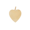 Garnet & Pearl Heart Charm - Garnet & Pearl Heart Charm -- Ariel Gordon Jewelry