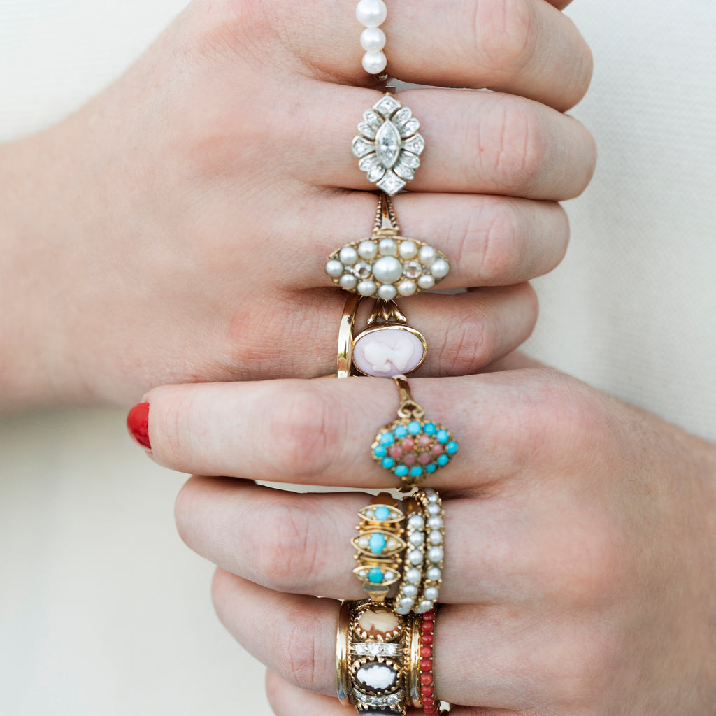 Pearl Stacking Ring -- Ariel Gordon Jewelry