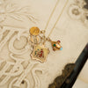 Enamel Virgo Charm - Enamel Virgo Charm -- Ariel Gordon Jewelry
