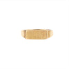 Baby Block Signet Ring - Baby Block Signet Ring -- Ariel Gordon Jewelry