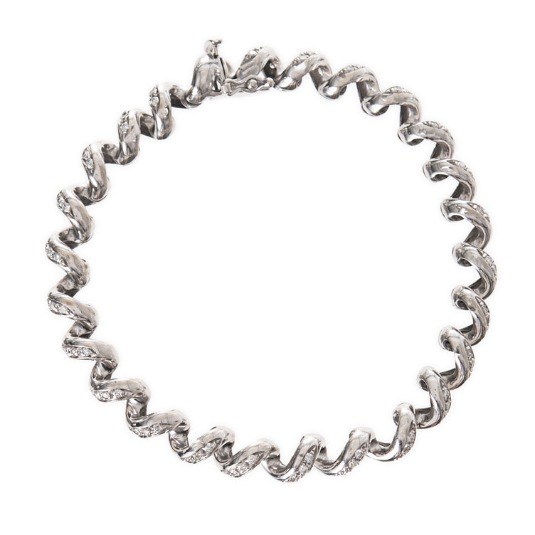 Pave San Marco Articulated Bracelet