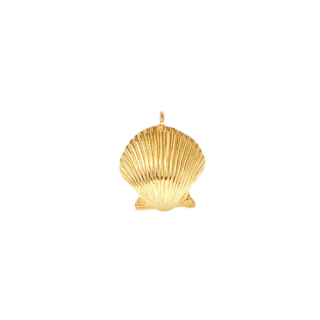 Scallop Sea Shell Charm -- Ariel Gordon Jewelry