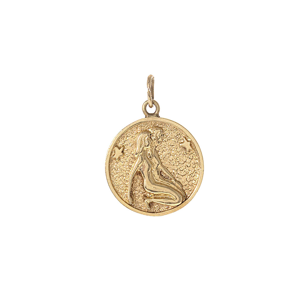 Gemini Medallion Charm -- Ariel Gordon Jewelry