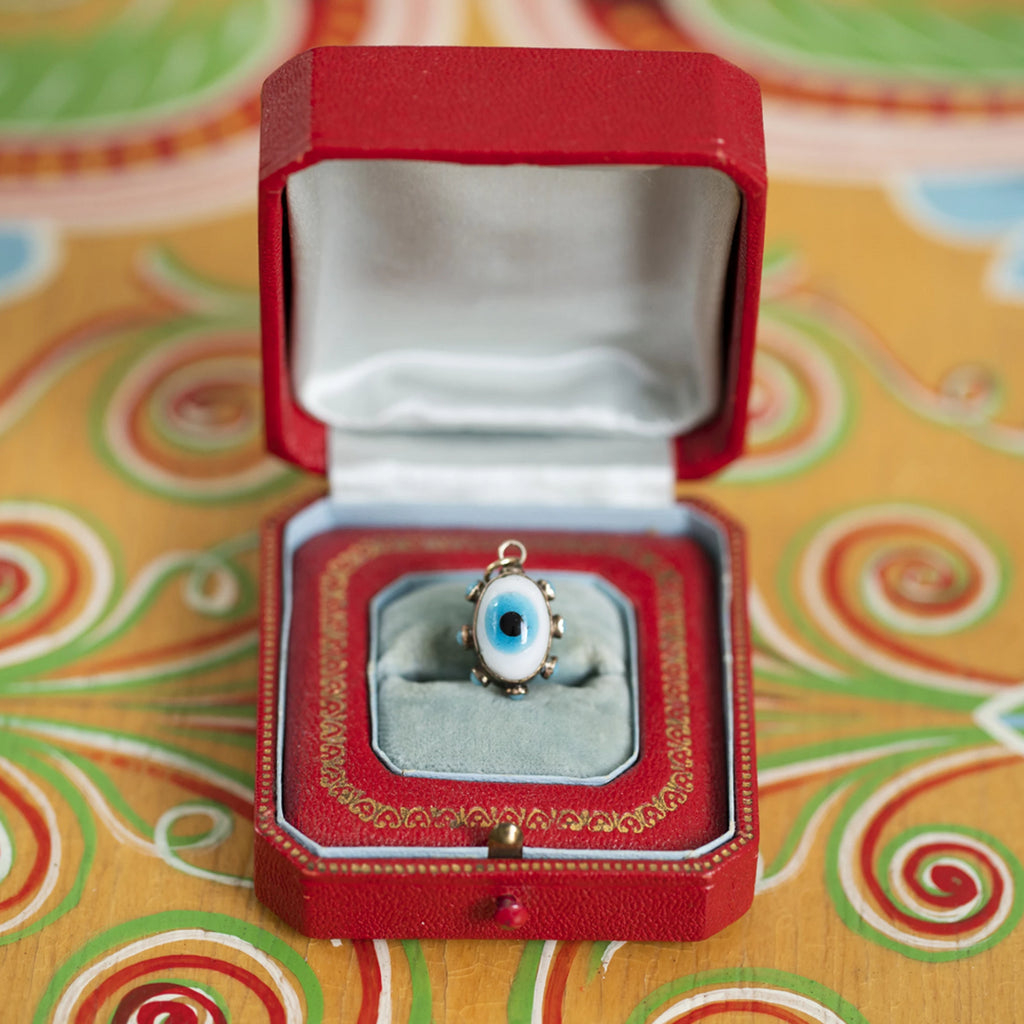 1900s Evil Eye Charm -- Ariel Gordon Jewelry
