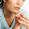 Pearl Dust Hoops - Pearl Dust Hoops -- Ariel Gordon Jewelry