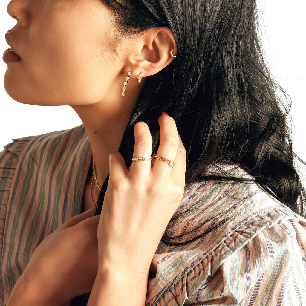 Standard Diamond Tennis Drop Earrings -- Ariel Gordon Jewelry