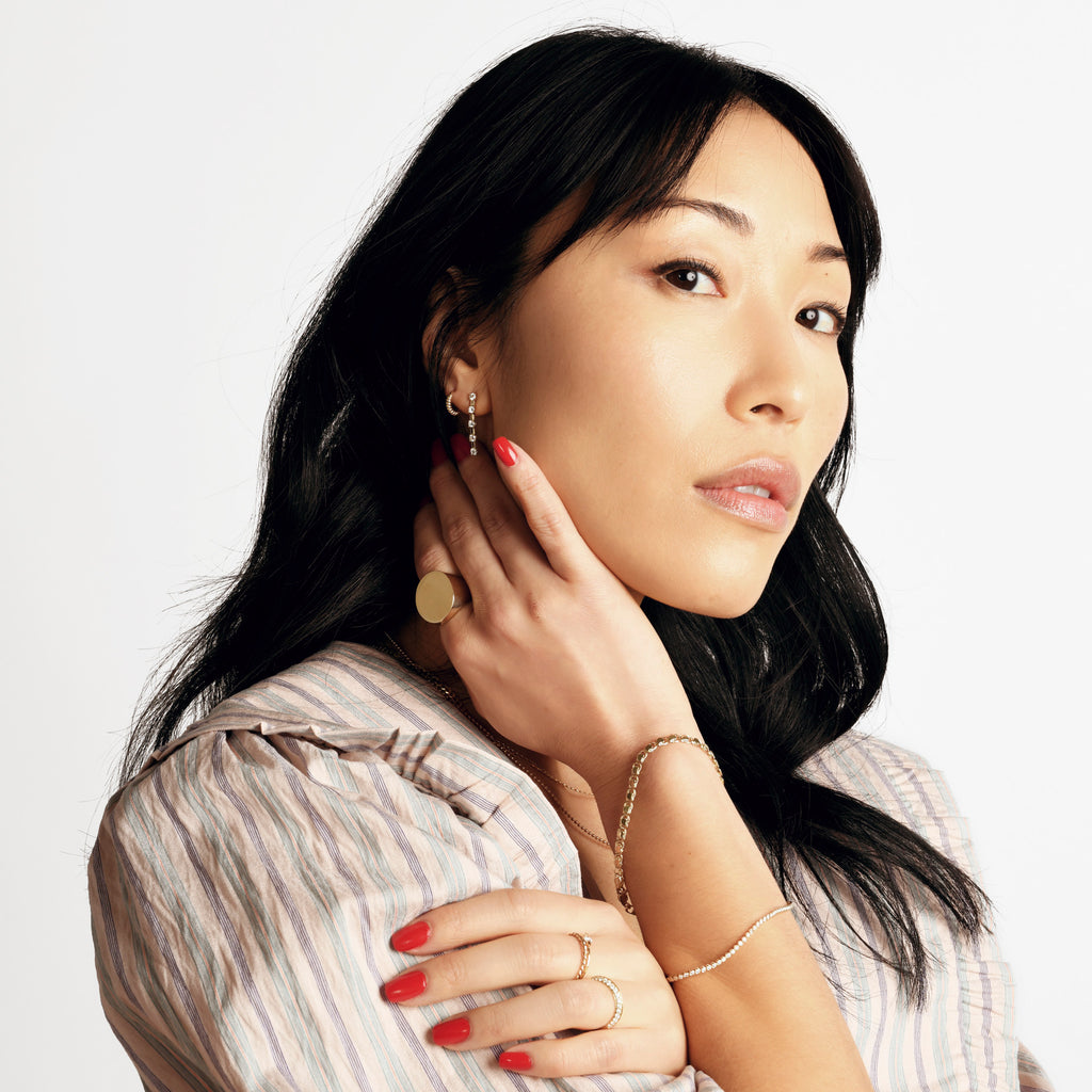 Standard Diamond Tennis Drop Earrings -- Ariel Gordon Jewelry
