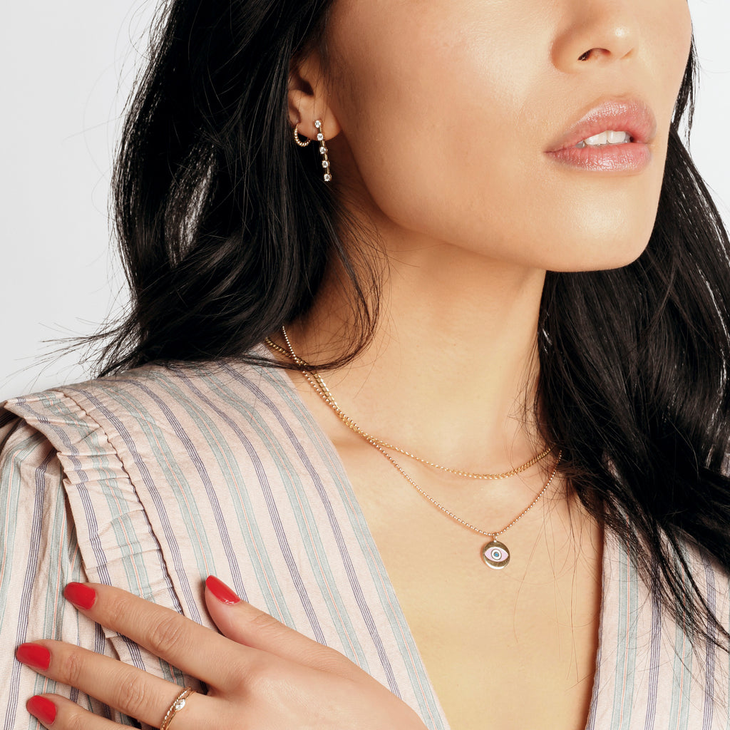 Twisted Petite Hoops -- Ariel Gordon Jewelry