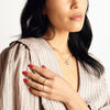 Pave Knife Edge Ring - Pave Knife Edge Ring -- Ariel Gordon Jewelry