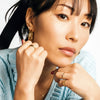 Pearl Dust Hoops - Pearl Dust Hoops -- Ariel Gordon Jewelry
