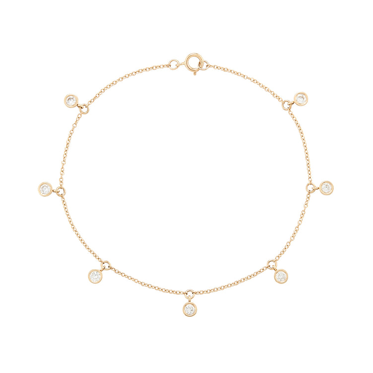 Diamond Droplet Bracelet