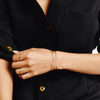 Dual Birthstone Cuff - Dual Birthstone Cuff -- Ariel Gordon Jewelry