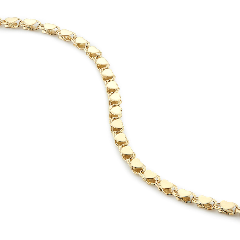 Heart of Gold Bracelet -- Ariel Gordon Jewelry