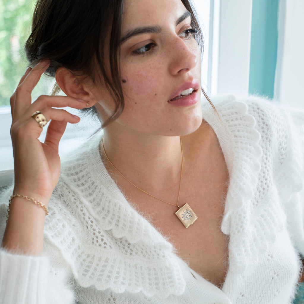 Diamond Star Studs -- Ariel Gordon Jewelry