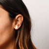 Mini Diamond Triad Studs - Mini Diamond Triad Studs -- Ariel Gordon Jewelry