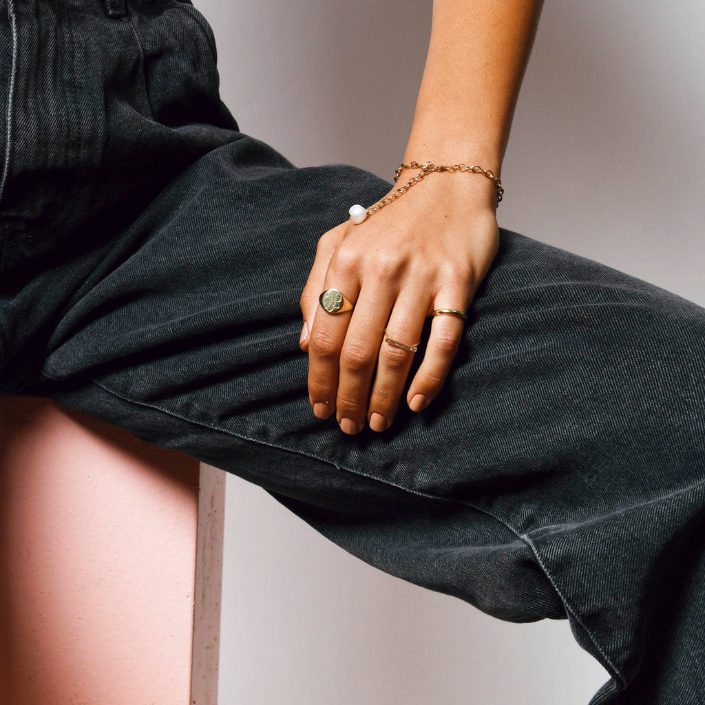 Skinny Tire Ring -- Ariel Gordon Jewelry