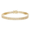 Pave Triple Threat Bracelet - Pave Triple Threat Bracelet -- Ariel Gordon Jewelry
