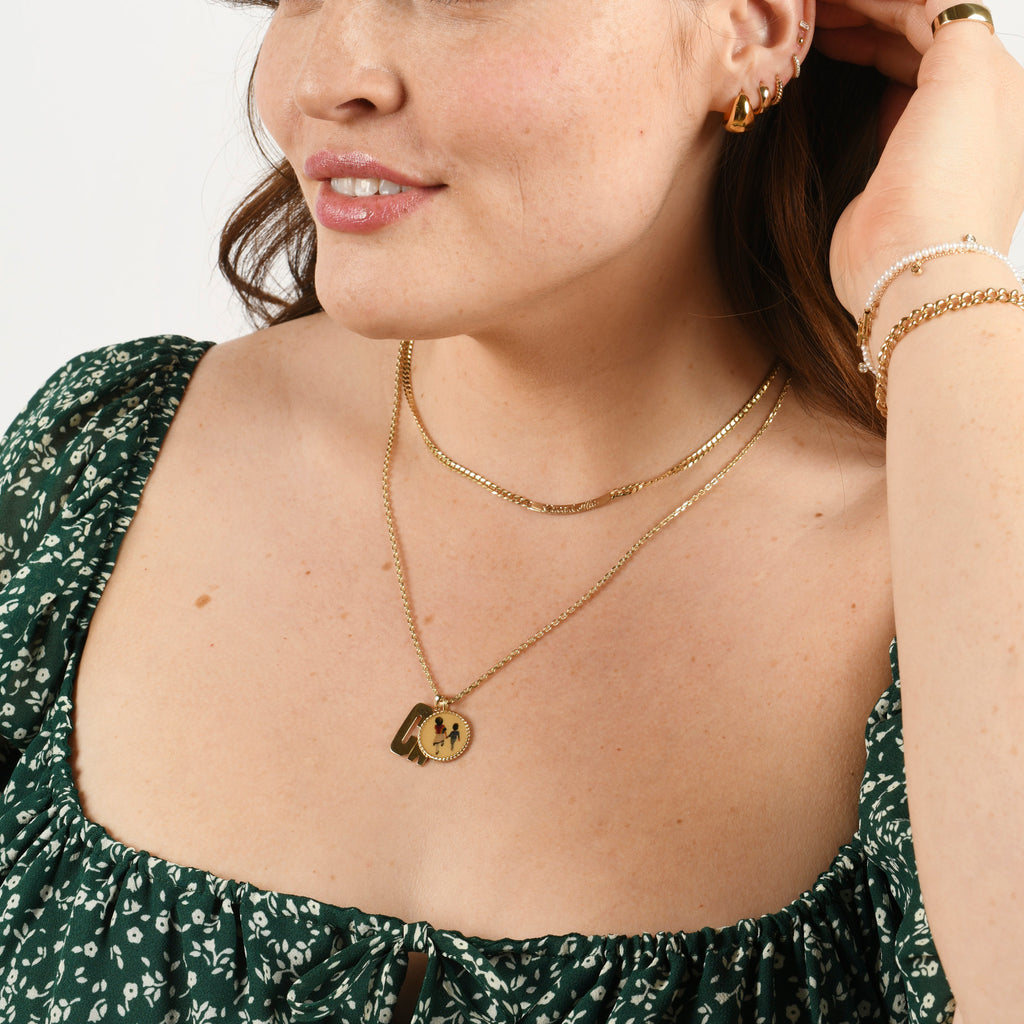 ID Arc Necklace -- Ariel Gordon Jewelry