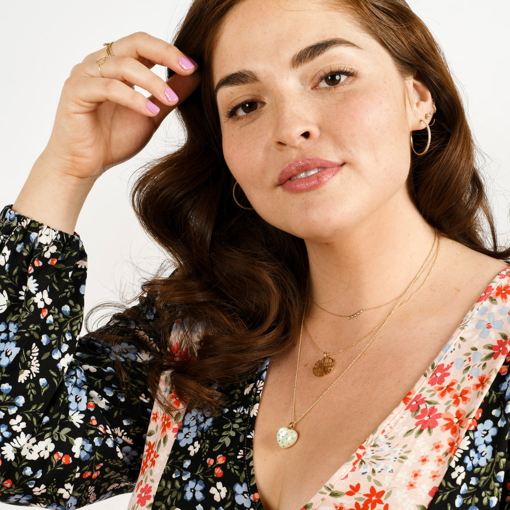 XL Pavé Hoops -- Ariel Gordon Jewelry
