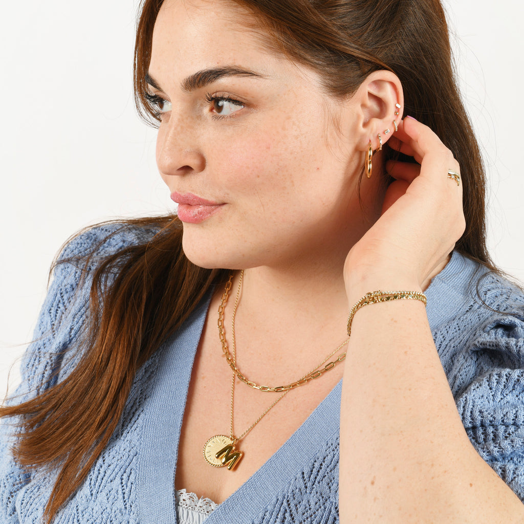 Junior Pavé Hoops -- Ariel Gordon Jewelry