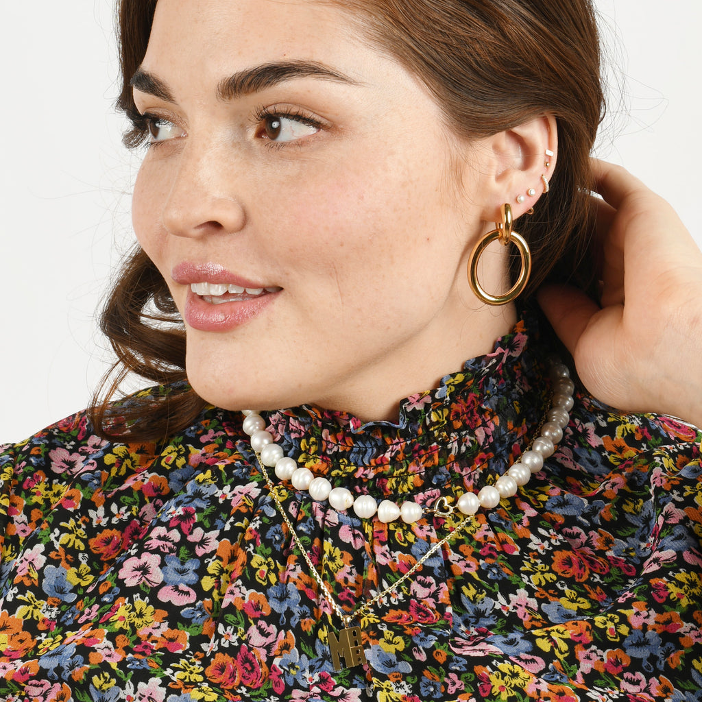 Linked Helium Hoops -- Ariel Gordon Jewelry