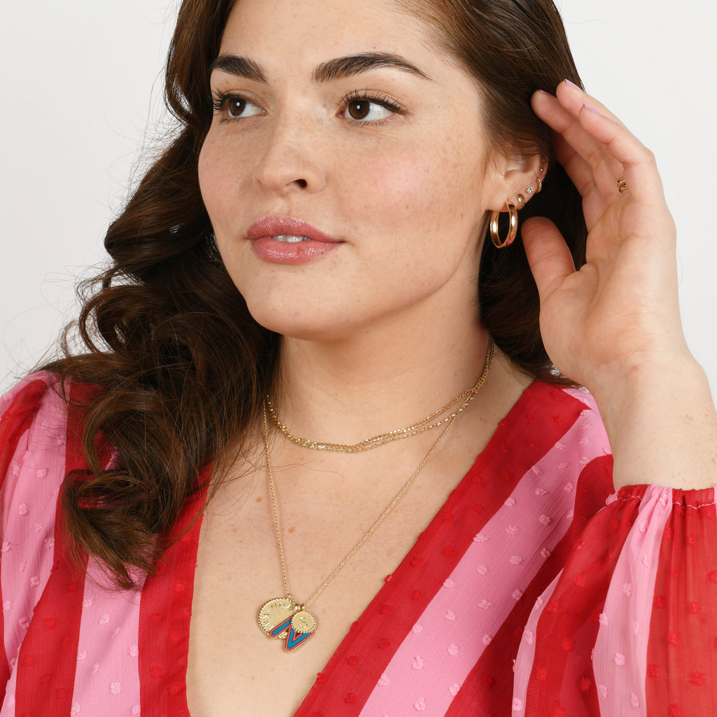 Baby Baguette Diamond Studs -- Ariel Gordon Jewelry