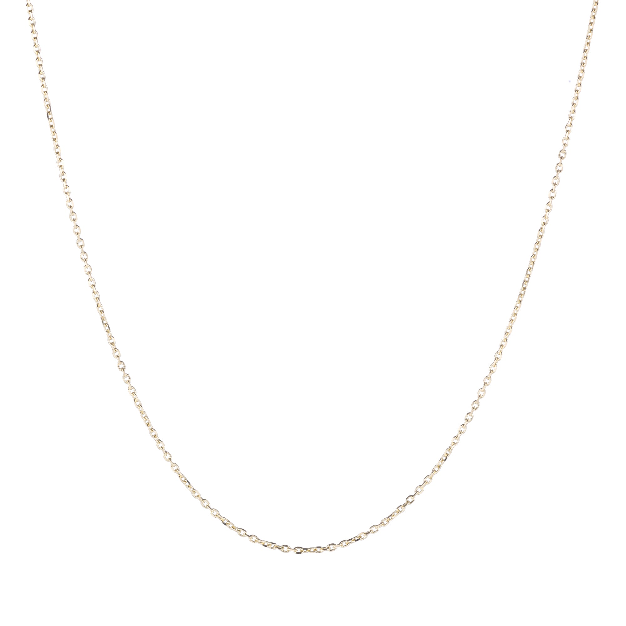 1.5mm Diamond Cut Cable Chain