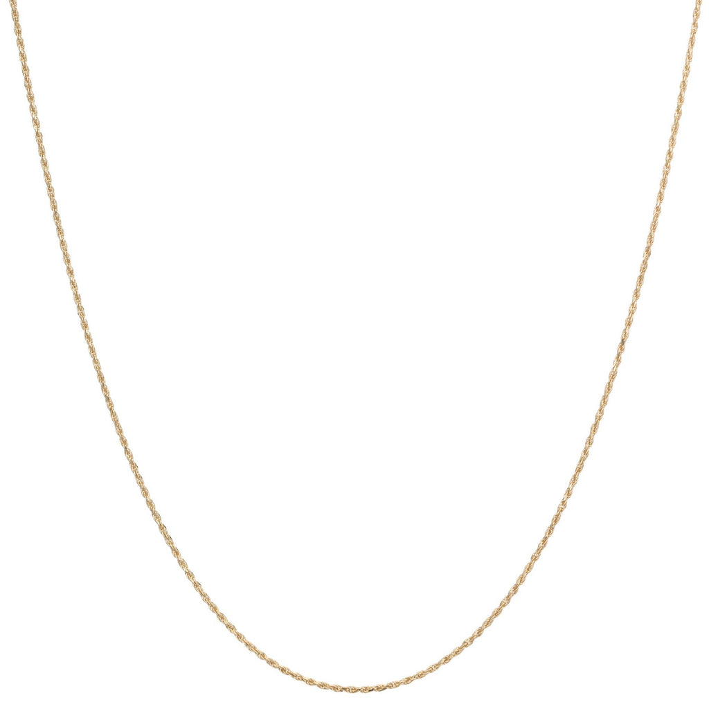 1.2mm Diamond Cut Twisted Rope Chain -- Ariel Gordon Jewelry