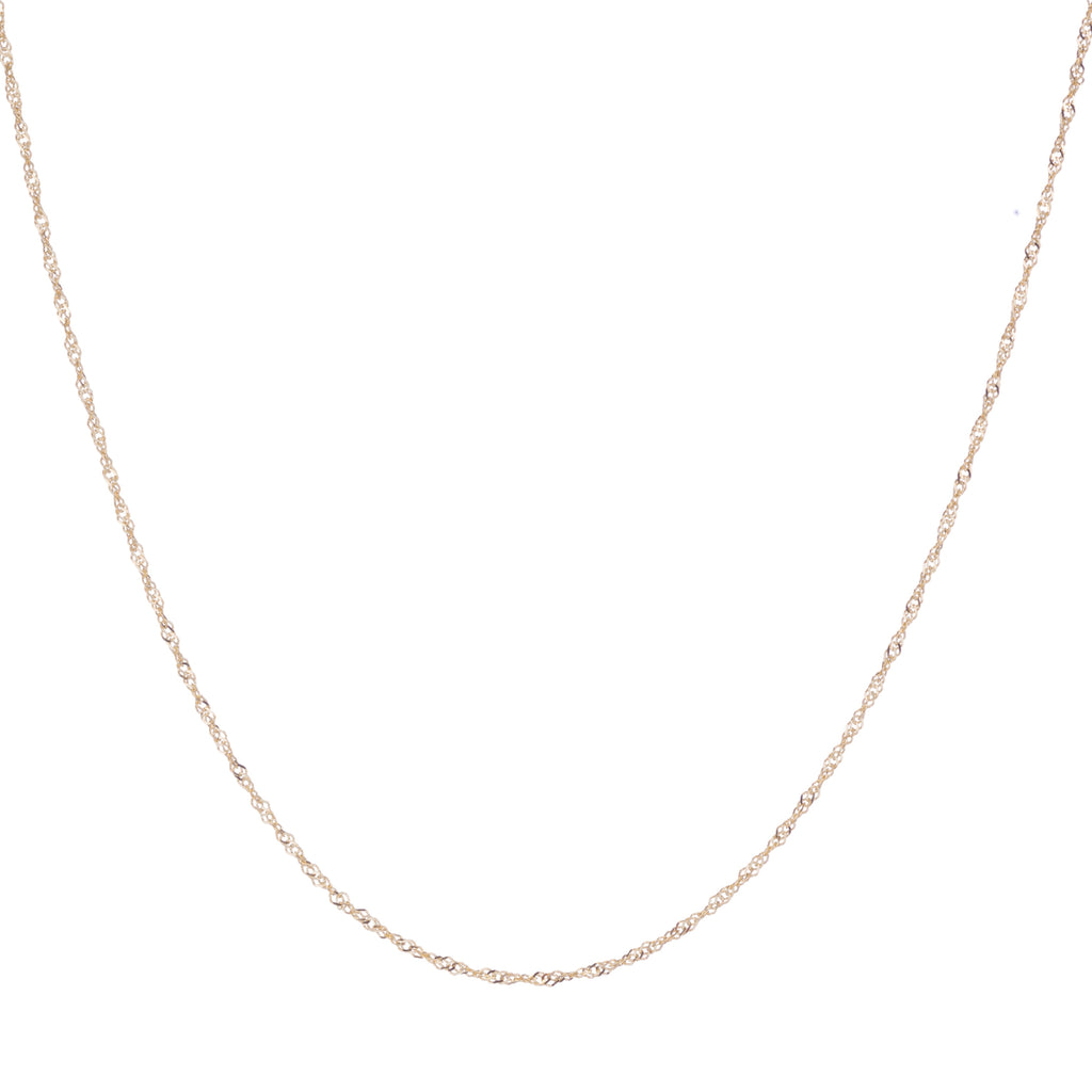 1.2mm Singapore Chain -- Ariel Gordon Jewelry