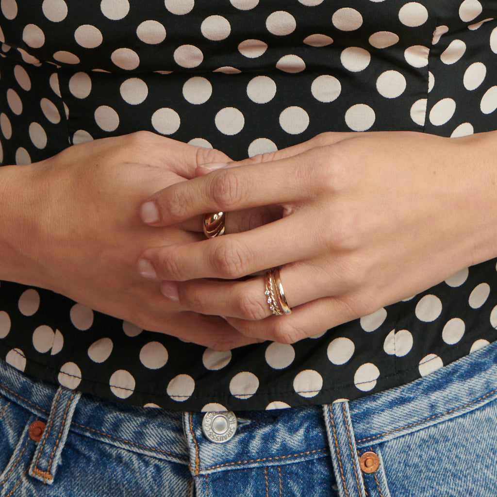 Diamond Horizon Ring -- Ariel Gordon Jewelry