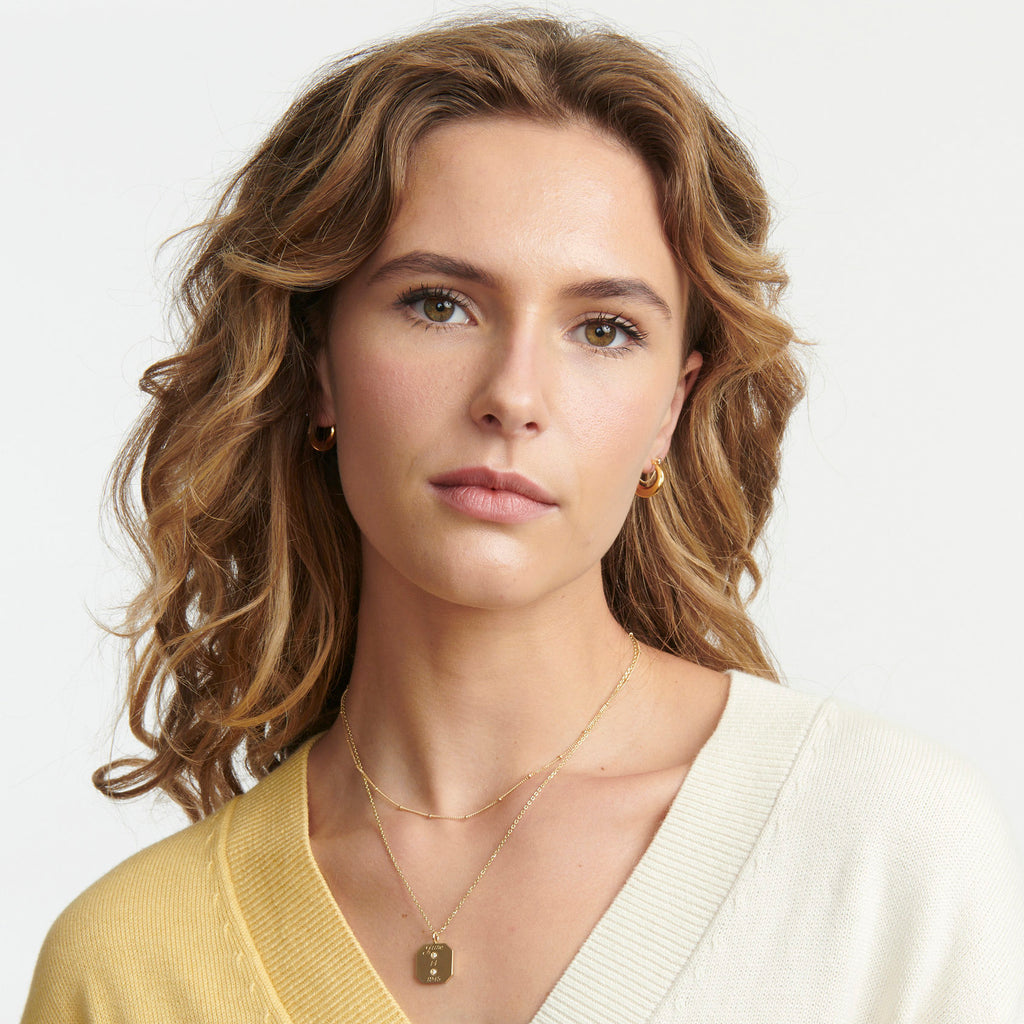 Helium Knife Edge Hoops -- Ariel Gordon Jewelry