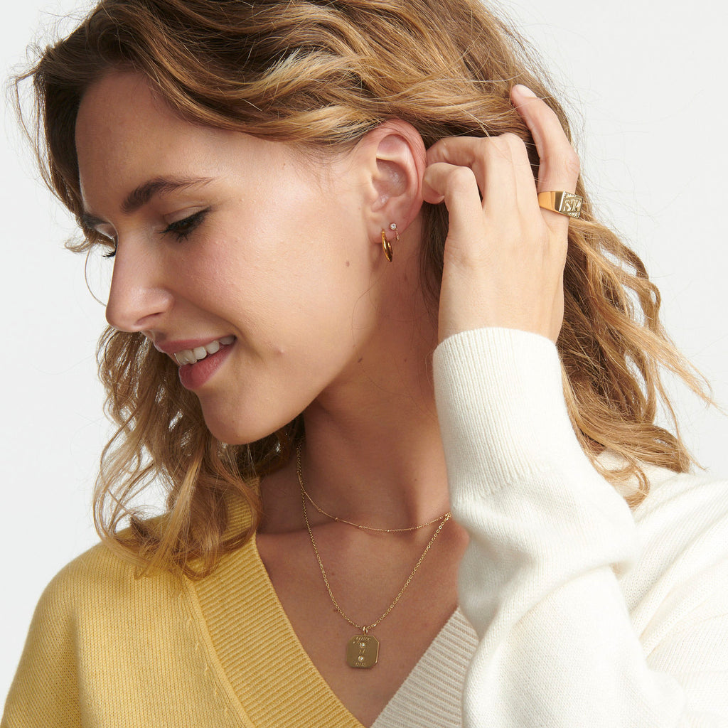 Everyday Chain Studs -- Ariel Gordon Jewelry