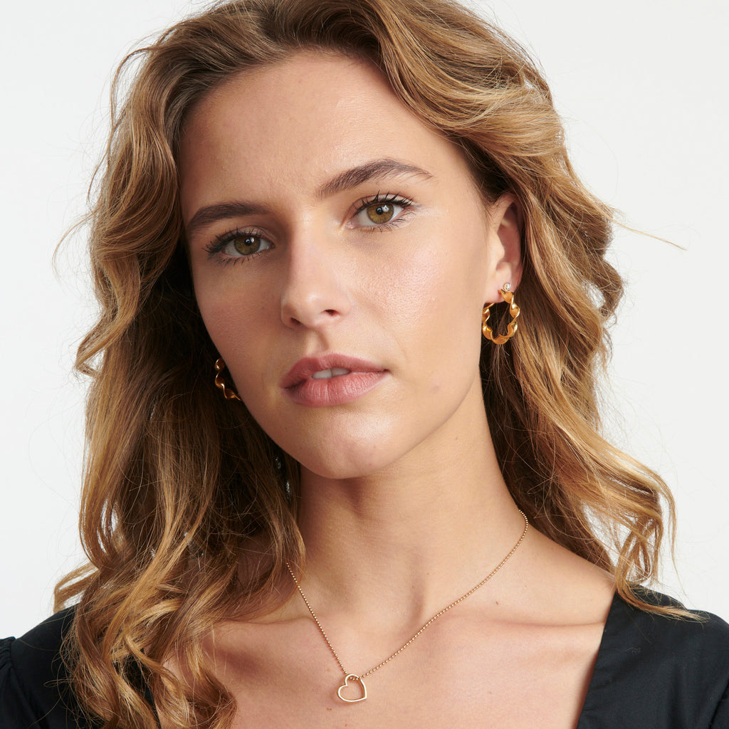 Floating Heart Charm -- Ariel Gordon Jewelry