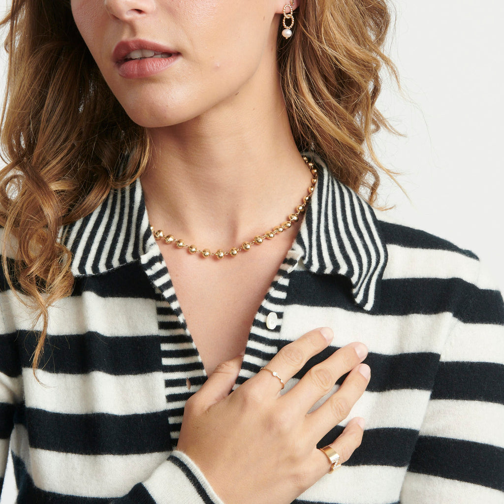 Helium Ellipse Necklace -- Ariel Gordon Jewelry