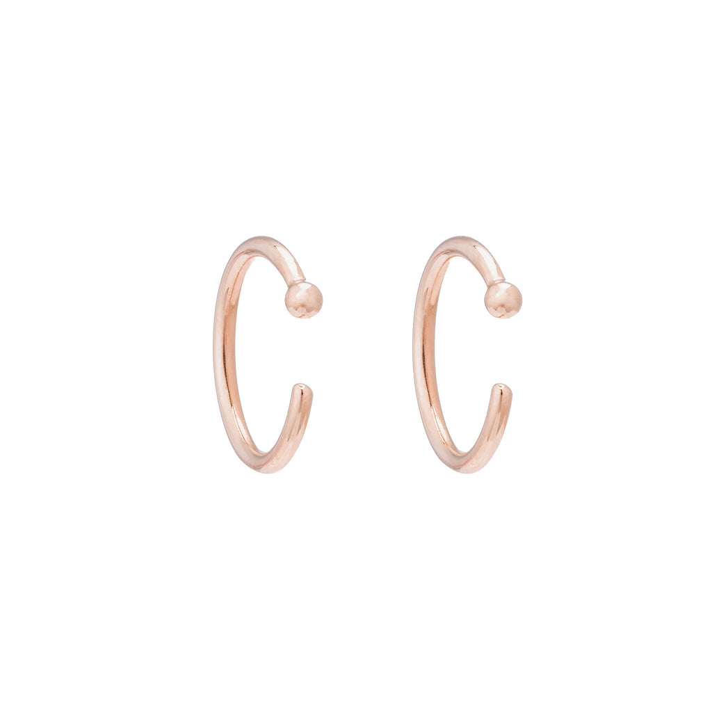 Mini Gold Dust Hoops -- Ariel Gordon Jewelry