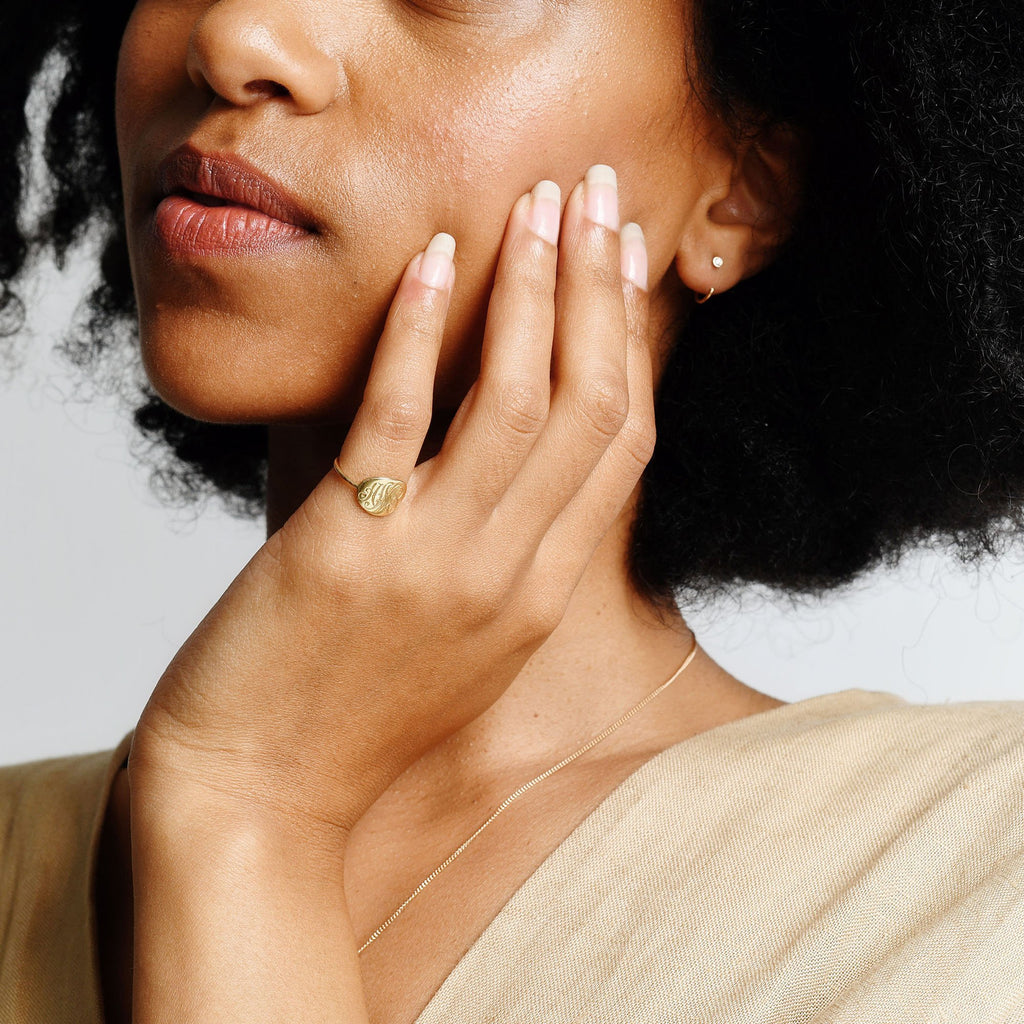 Mini Diamond Dust Hoops -- Ariel Gordon Jewelry