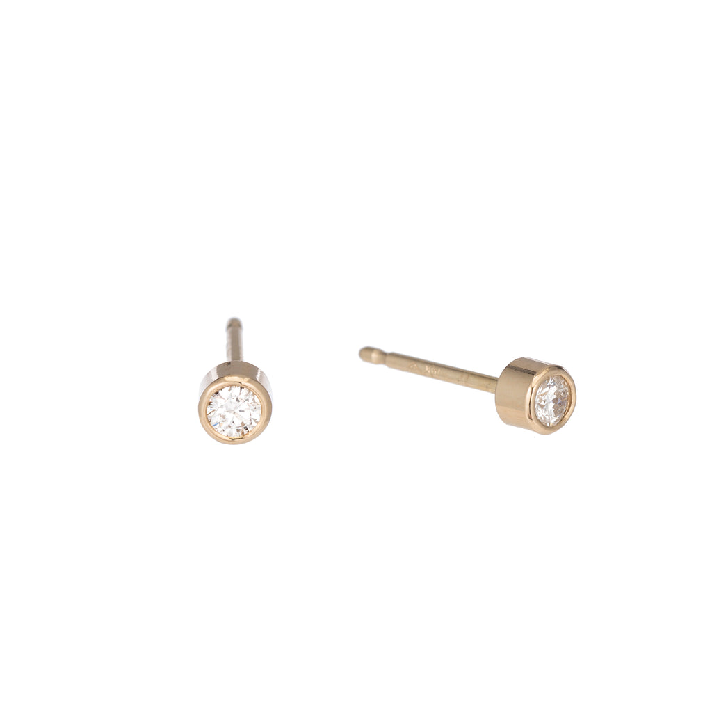 Birthstone Dust Studs -- Ariel Gordon Jewelry