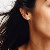 Diamond Spotlight Studs - hover -- Ariel Gordon Jewelry