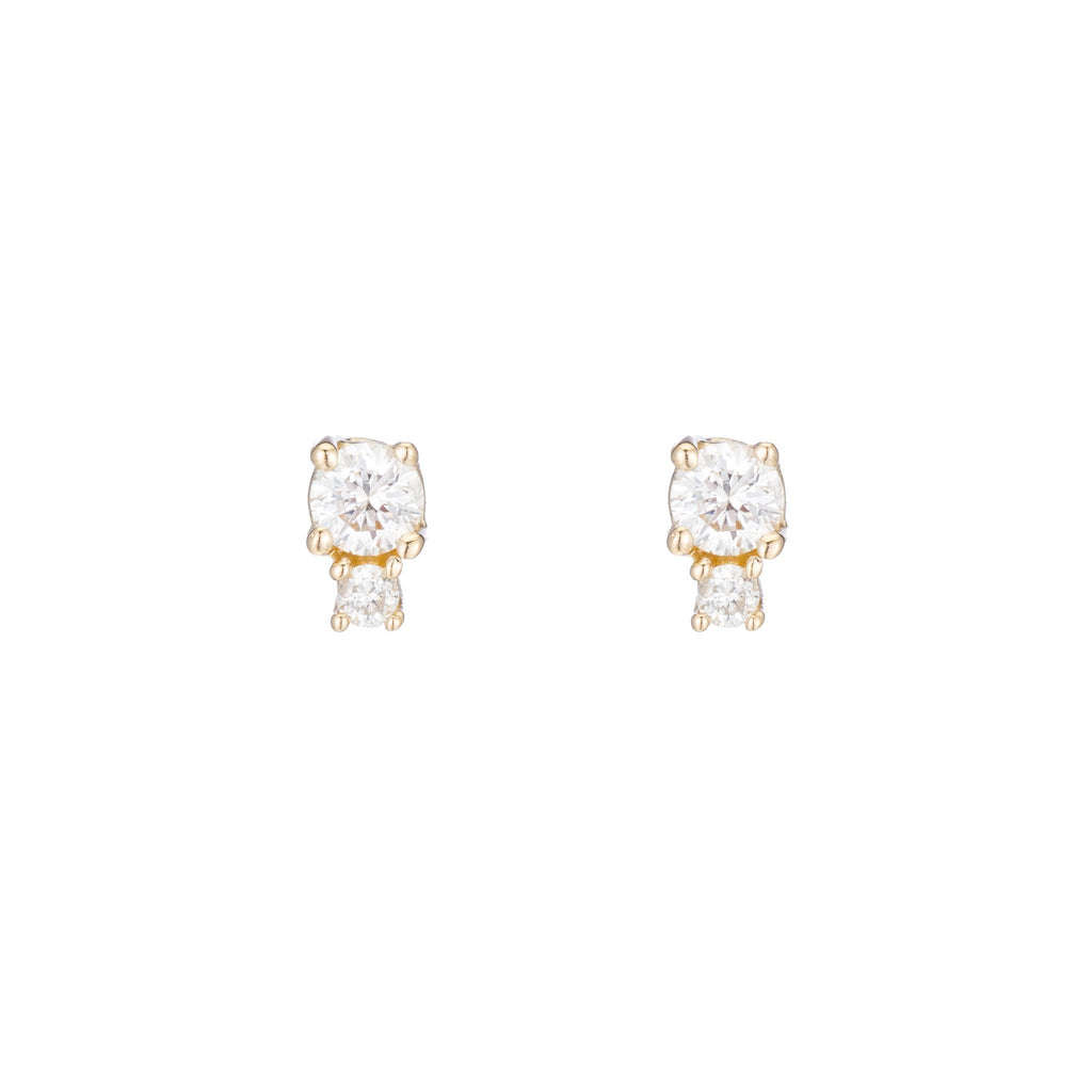 Diamond Spotlight Studs -- Ariel Gordon Jewelry
