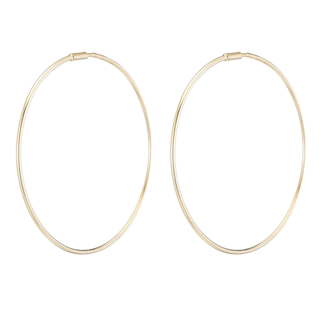 XL Endless Hoops -- Ariel Gordon Jewelry