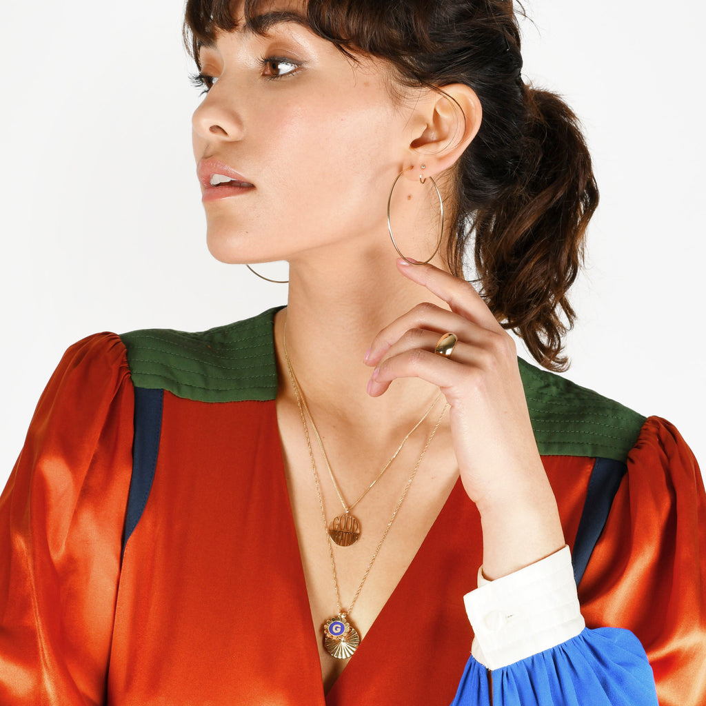 XL Endless Hoops -- Ariel Gordon Jewelry