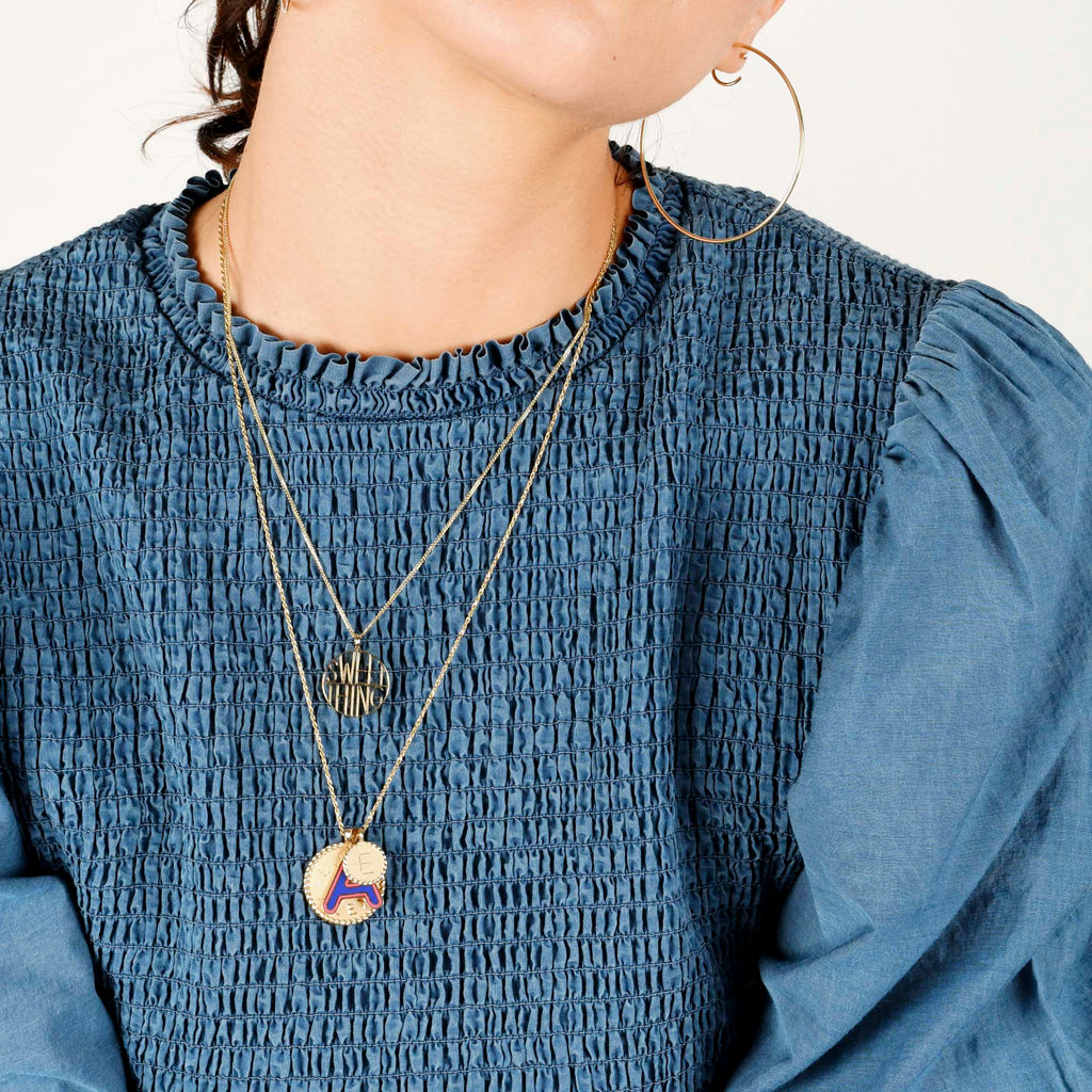 Sweet Thing Token Pendant -- Ariel Gordon Jewelry