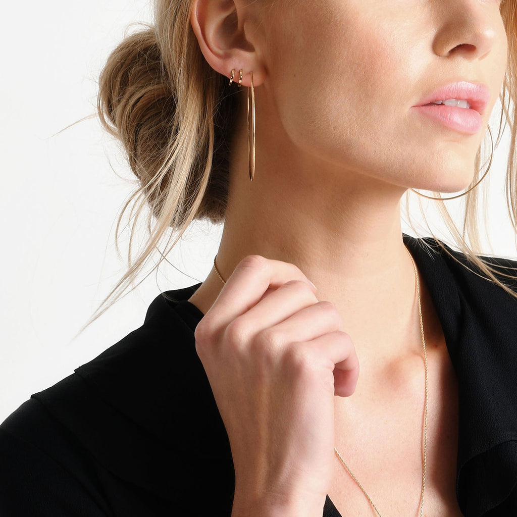 Petite Hoops -- Ariel Gordon Jewelry